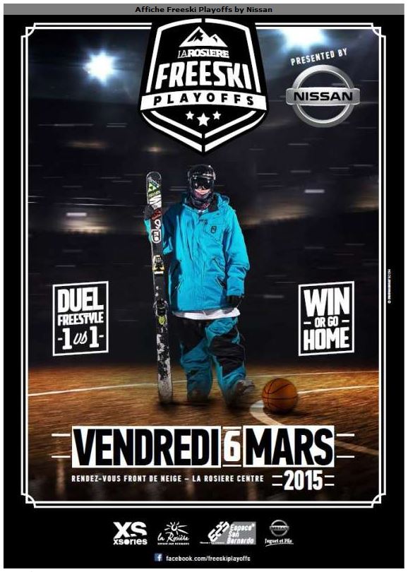 Affiche Freeski Playoffs